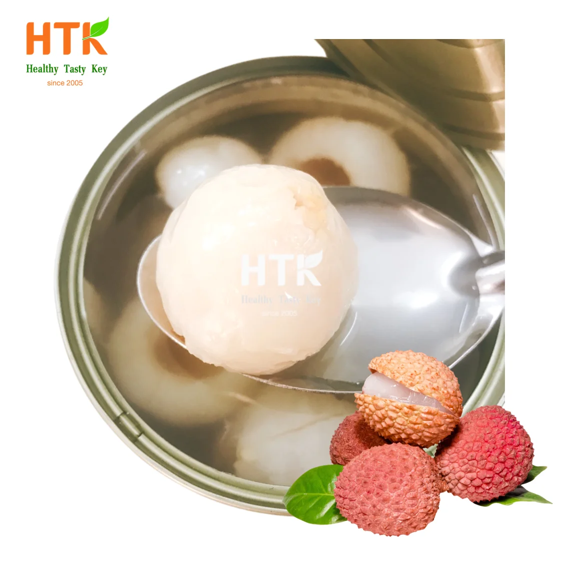 Лучший выбор 2023 года консервированный Личи-личи в сиропе изготовленный во Вьетнаме завод HTK FOOD для продуктов питания и