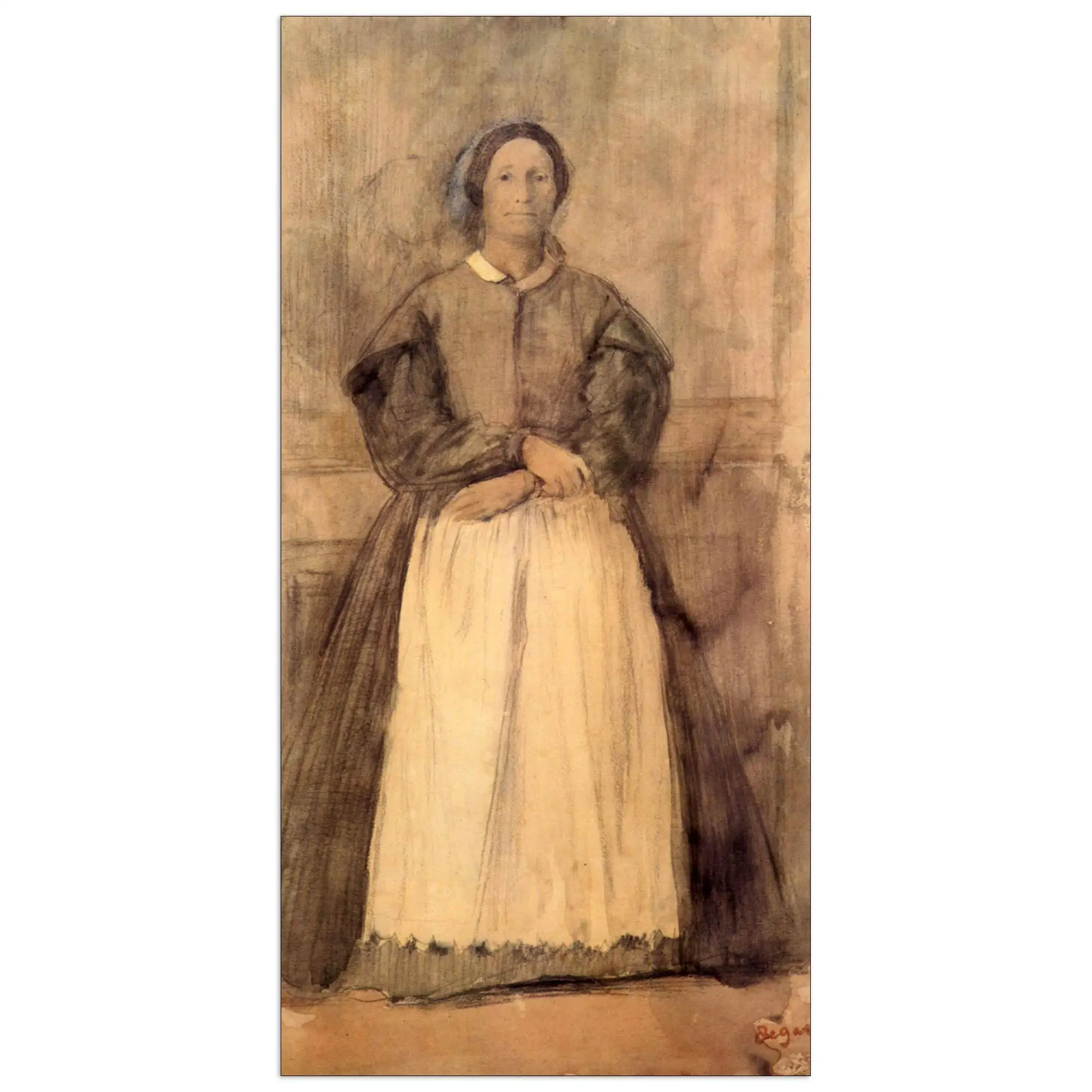Museum Degas Edgar decorative panel, ready to hang.