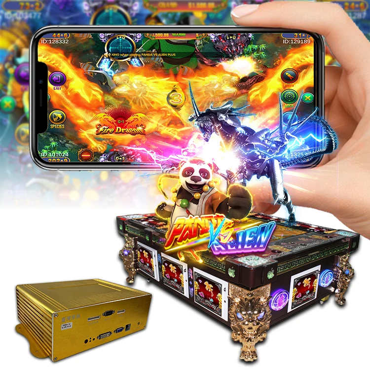 High Profit fish game video machine shooting ocean monster fishing game machine for sales