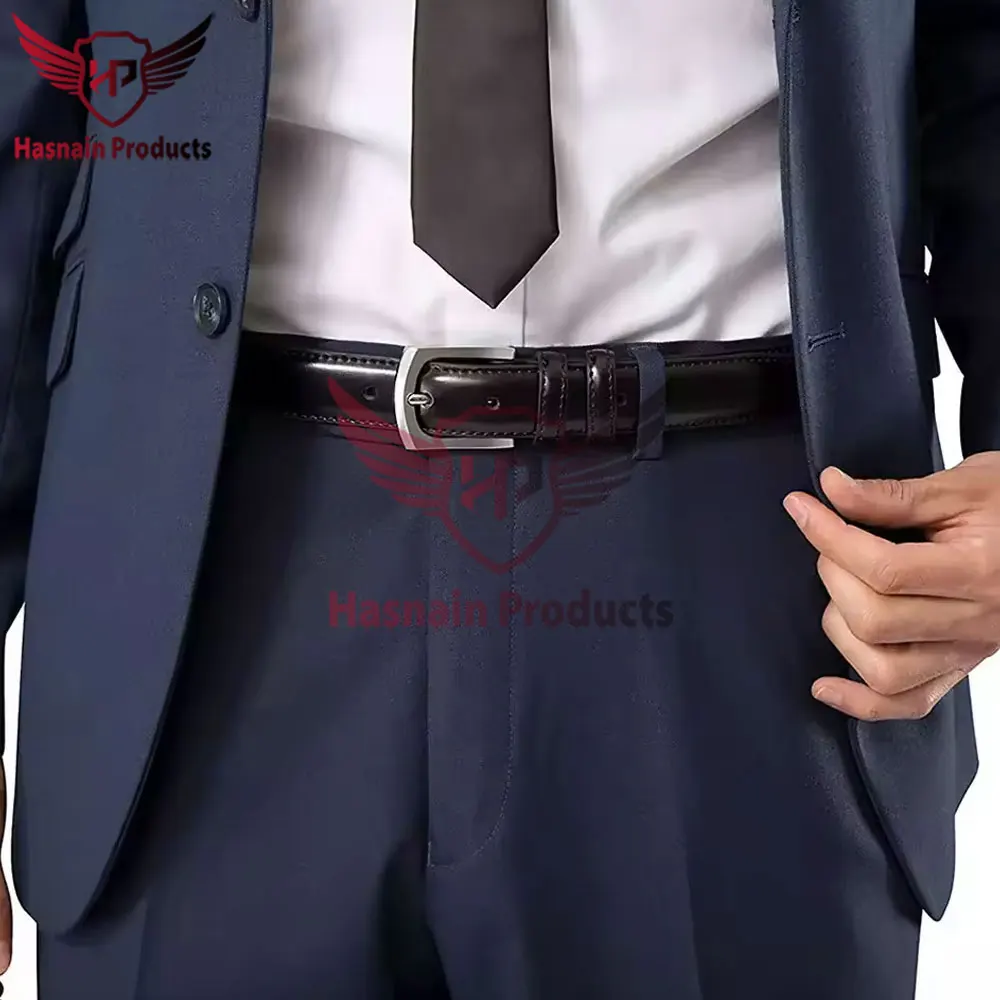 Professional Manufacture Leather Gentleman Vintage Belt Custom Good Quality Metal Belt Manufactured by Skilled Artisans -