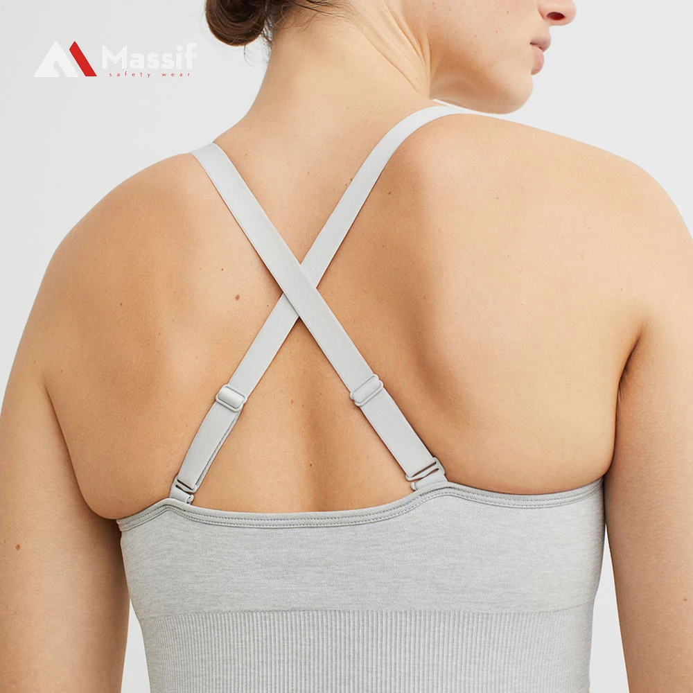 Custom Logo Skinny Fashionable Custom Logo Skinny Fashionable Sports Bra Wholesale Sports Padded Bras  for Sports Bra Who