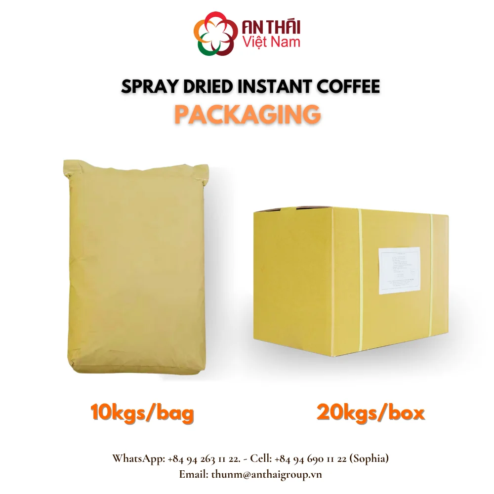 Spray Dried Instant Coffee Powder