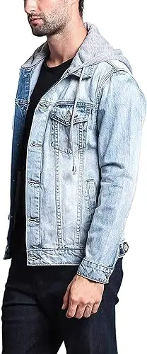 High quality wholesale men street wear ripped Custom Jean jacket Custom printed logo plus size denim jacket for men and women