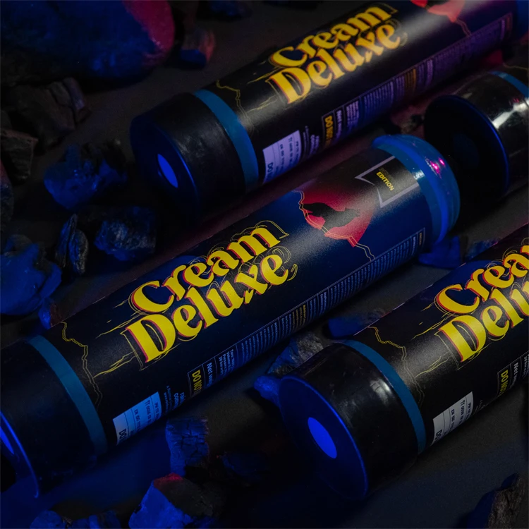 Bulk Supplier Selling Eco-friendly Cream Deluxe Smart Whipped Cream Chargers Midnight Edition 640g at Competitive Price