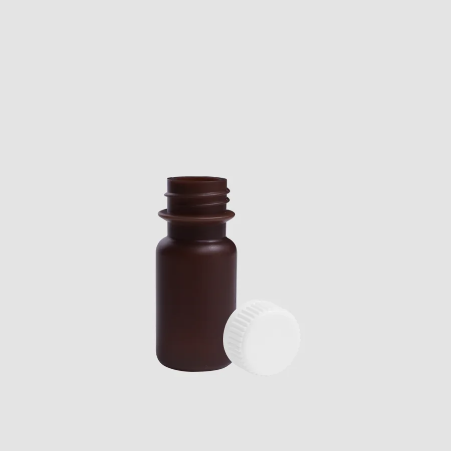 HDPE Syrup Bottle With Screw lid Plastic Packaging Vietnam Manufacturer Factory 15ml  Empty Syrup Liquid M0302
