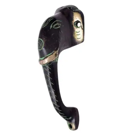 Wholesale Handmade Antique Golden Door Handles Brass Drawer Pulls Cupboard Furniture Handles NMH-183