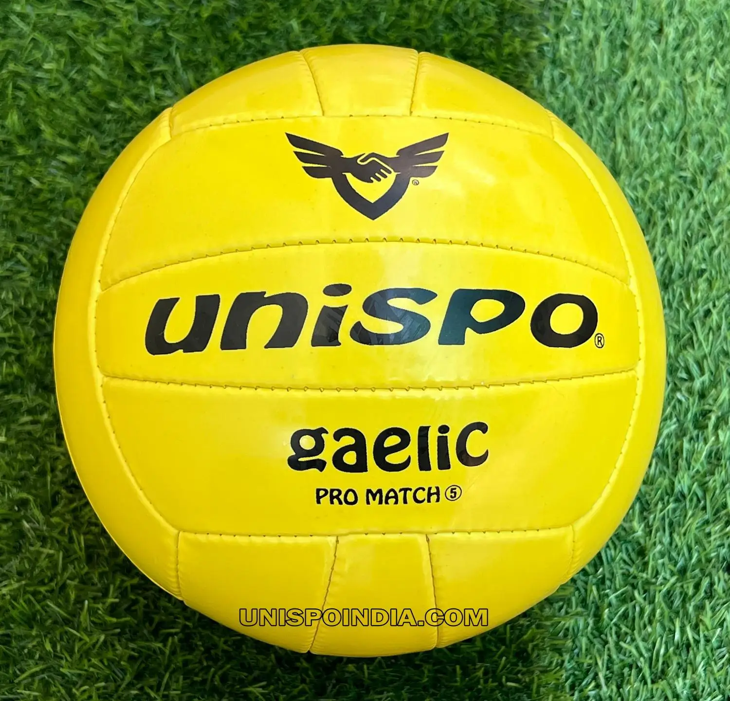 Premium Gaelic Match football made of syn rubber with custom branding, GAA football premium quality.