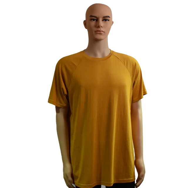 OEM ODM Women Merino Wool Short Sleeve Lightweight Base Layer Round Neck T Shirt