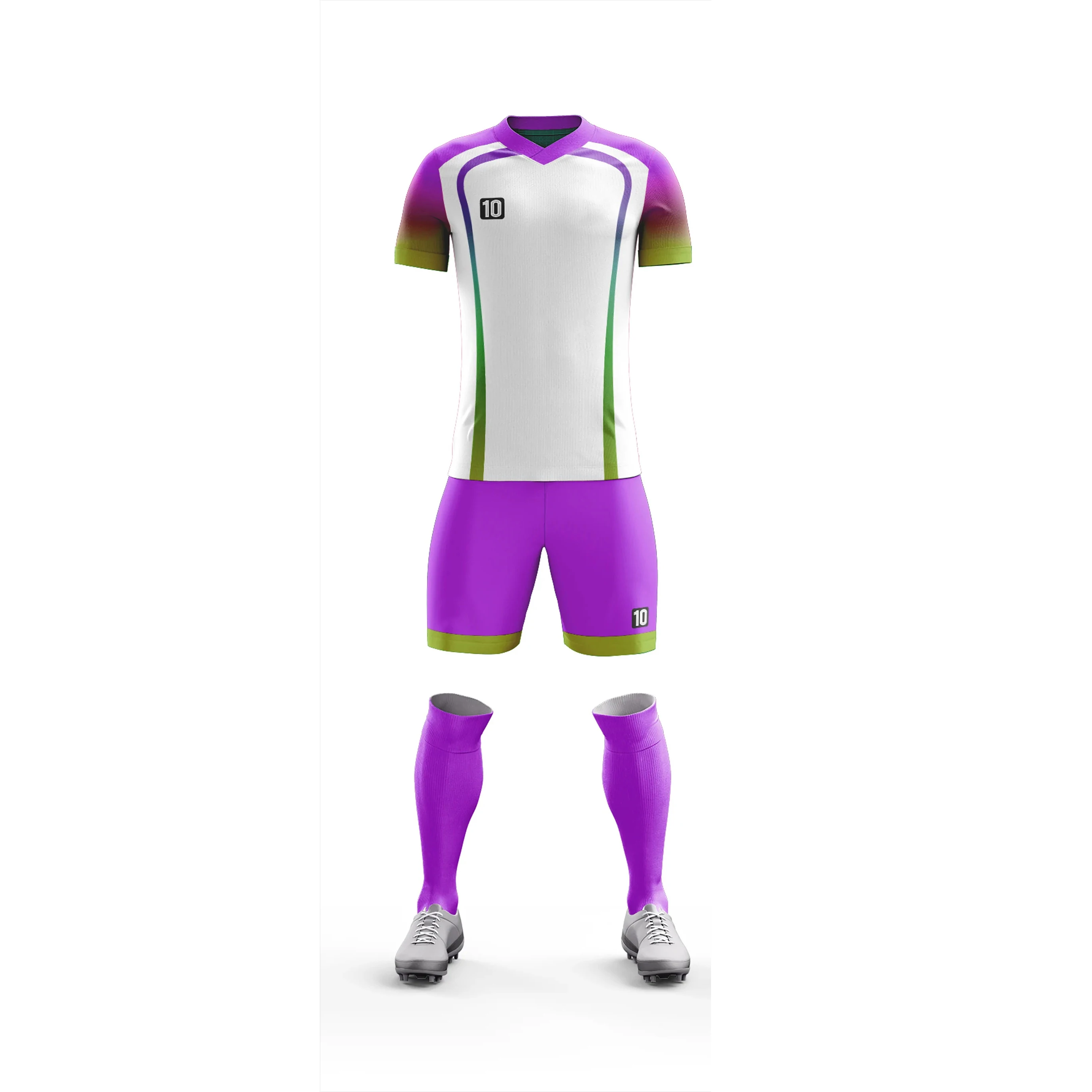 Wholesale Design adult children football full Custom Color Custom Logo Printed Soccer Training Uniform Set
