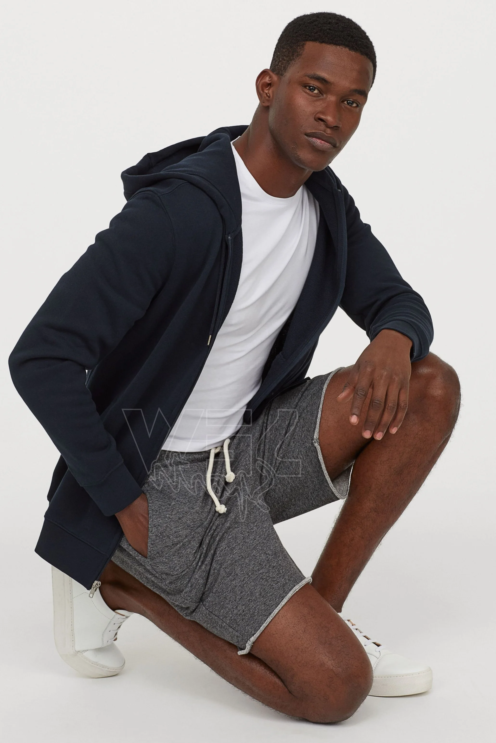 Soft stylish regular fit casual Breathable Shorts drawstring waist comfortable Shorts Cotton blend sleepwear versatile Shorts