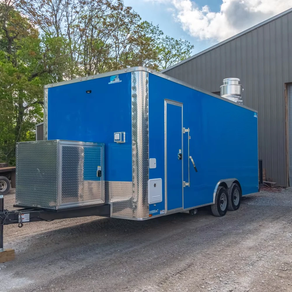 High quality fast food trailer mini food truck For sale