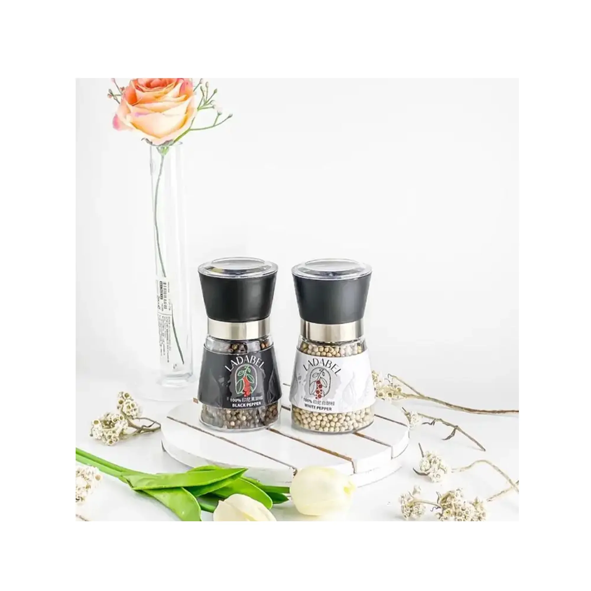 Special Premium Quality Single Spices White & Black Pepper Powder Bulk From Belitung Indonesia For Condiment Food And Soup