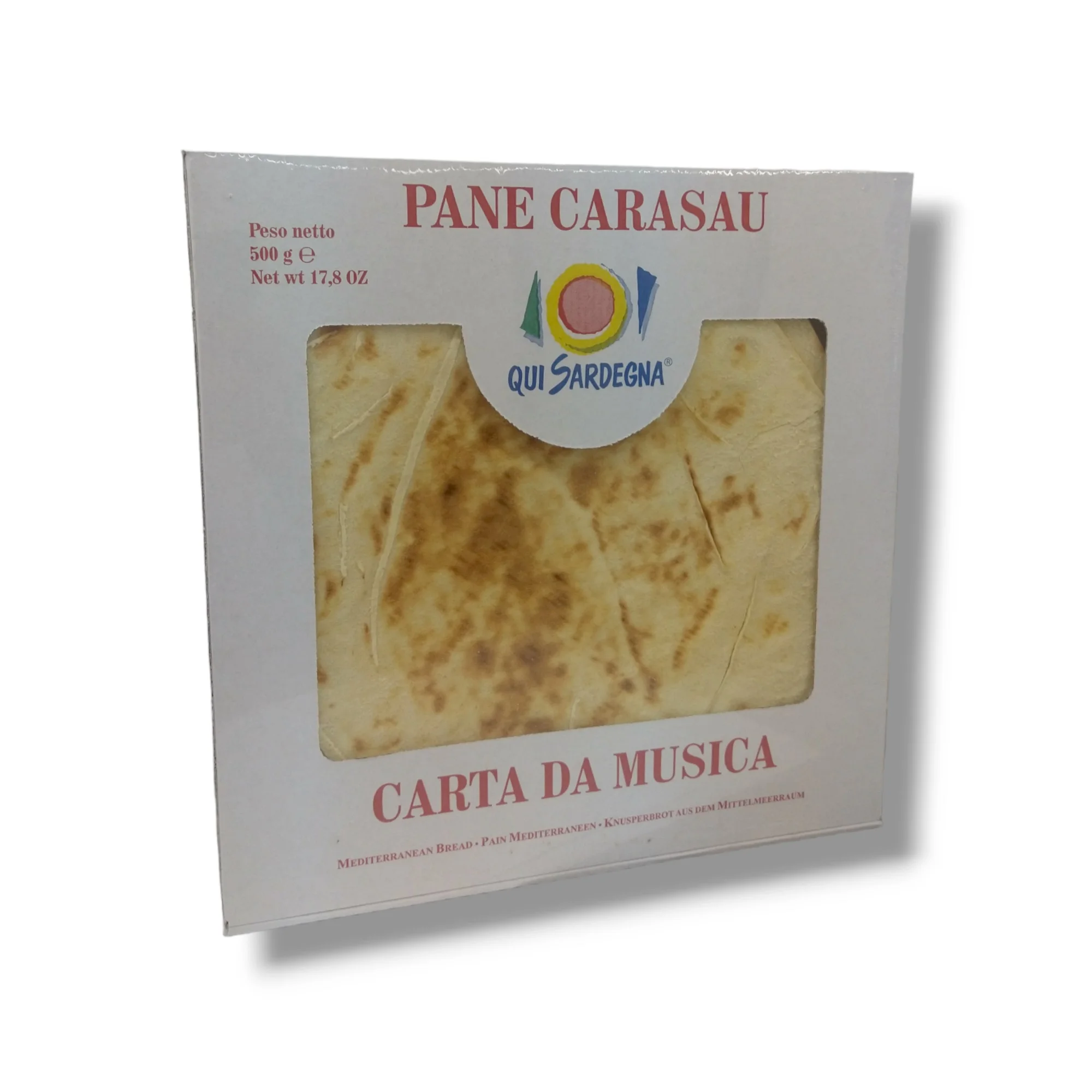 Best Selling Artisan crispy and flatbread Pane Carasau 500gx10 made in Sardinia with Italian durum wheat ideal with Salads
