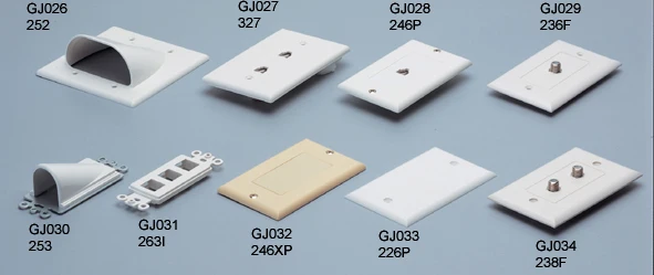 Утопленный кабель низкого напряжения с одной линией