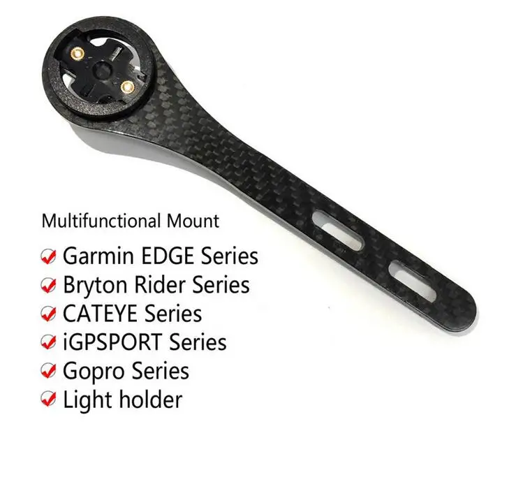 road mtb bike bicycle computer carbon extension bracket