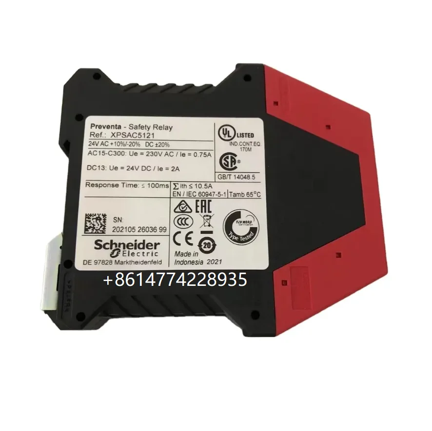 Original and new Safety Relays XPSAC5121