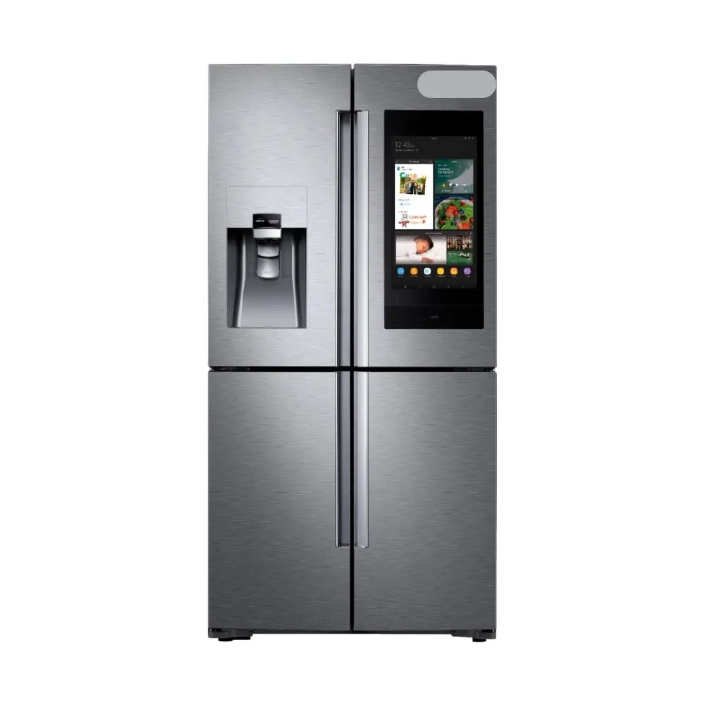 No Frost 28 cu ft 4 door french door refrigerator with touch screen Stainless Steel