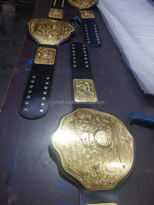 Professional World Heavyweight Wrestling Championships Custom made Boxing MMA Championship Belts