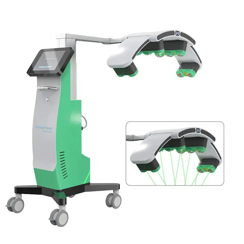 Lotuxs 532Nm Laser Green Light Green Light Weight Loss For Fat Removal 10 Handles