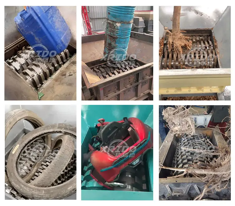 Textile waste recycling machine Waste Fiber Cloth Shredding Machine Plastic Crushing Shredder Machine
