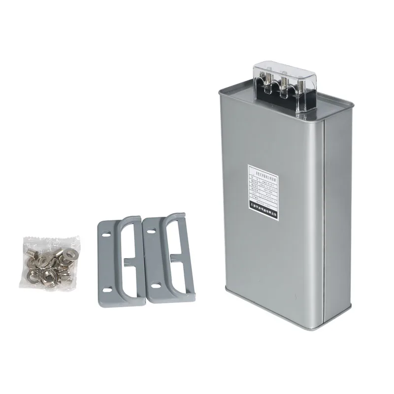 Huakun HKK-BSMJ 15kvar 440V  Power Factor Capacitor Bank  Reactive Compensation Capacitors