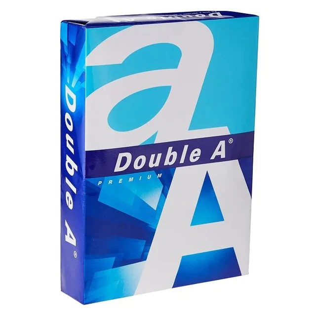 Original Double A A4 Size Paper 80g  - 5 Reams Box Wholesale A4 Papers Supplier