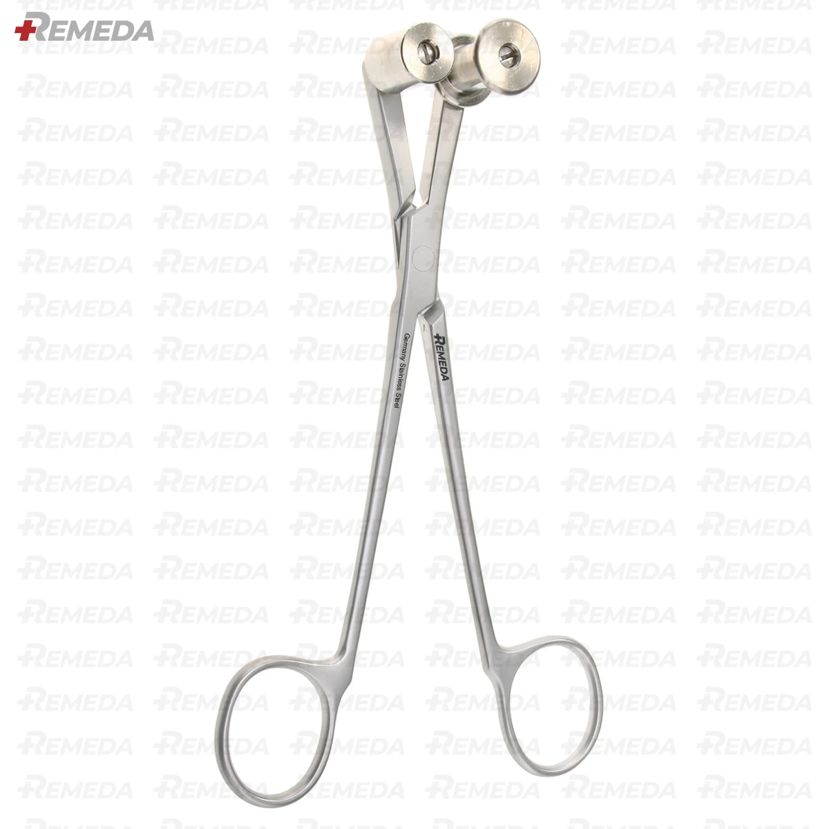 REMEDA Gunnar Roller Forceps 18cm Gunnar-Hey Roller Clamp with Different Size Rollers with Handle