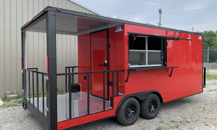 Standard Mobile Food Truck 8.5x20 Equipped BBQ Trailer Milk Mobile Restaurant Restaurant Equipment Food Trailer for Sale Canada