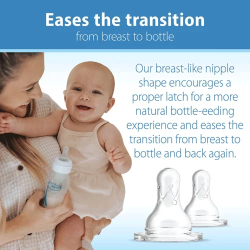 Buy the best quality Narrow Baby Bottle Silicone Nipple Medium Flow 3m+ 100% Silicone Bottle at wholesale prices in the usa