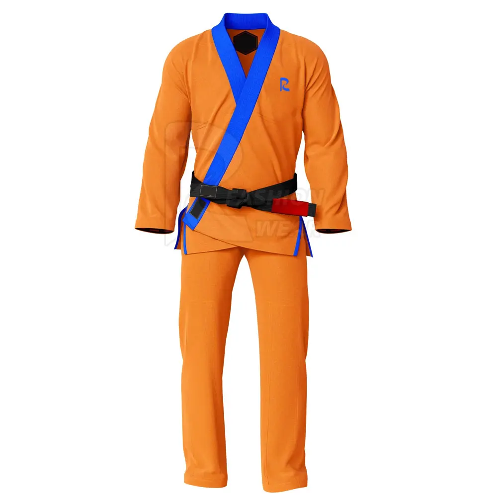 Factory Custom Brazilian JIU JITSU BJJ Uniform Customized Brazilian Jiu Jitsu BJJ Kimono With Belt