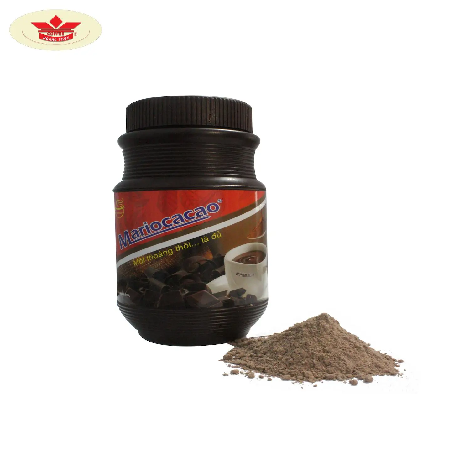 First Grade 70% Cacoa Instant Cocoa Powder MARIO Cocoa Brown Jar With Viet Nam Origin 500gr/bag with Shelf life 18 months