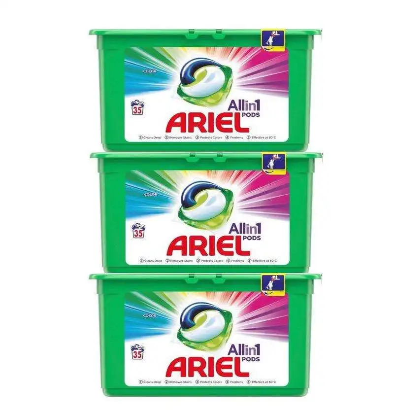 Ariel Pods All-in-One Ariel pods/capsules Washing Liquid Laundry Detergent Tablets/Capsules 108 Washes (54 x 2)