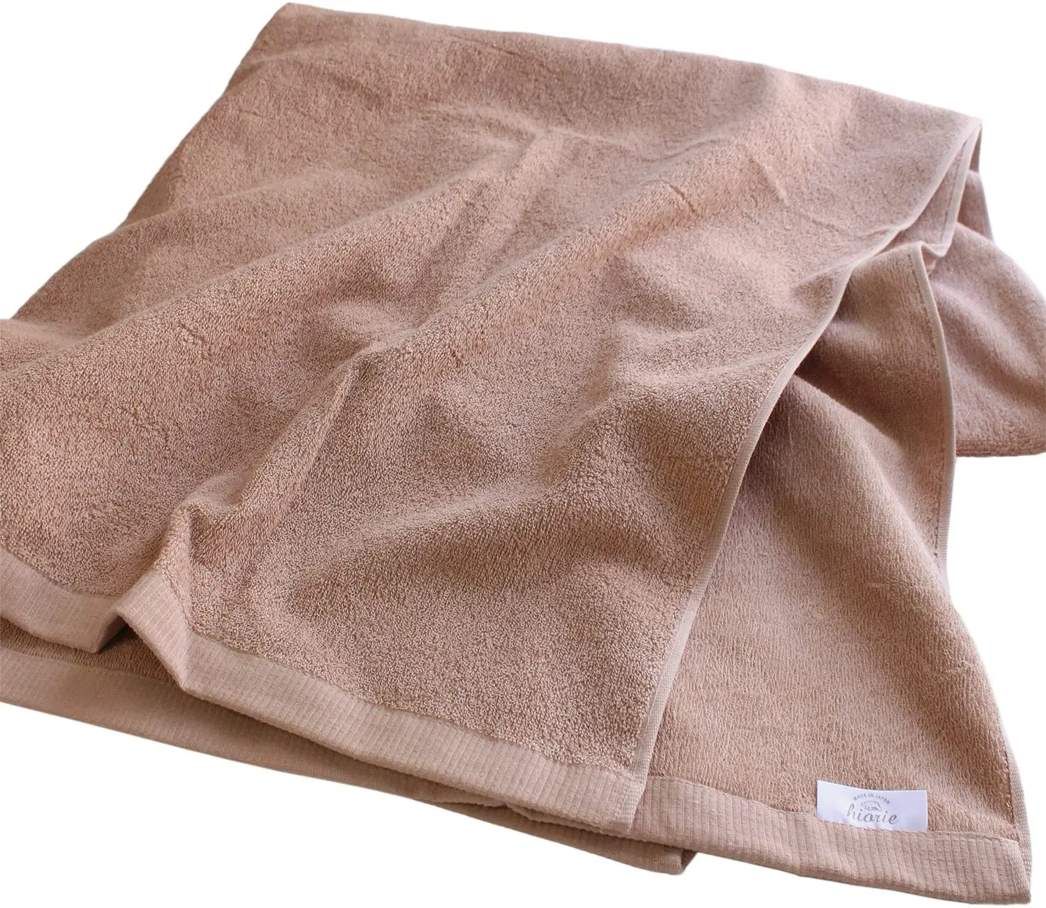 [Оптовая Продукция] hiorie Осаки сеншу Большие размеры банное полотенце Сделано в Японии 100% хлопковое 90*180 см 360GSM низкий минимальный объем заказа-коричневый