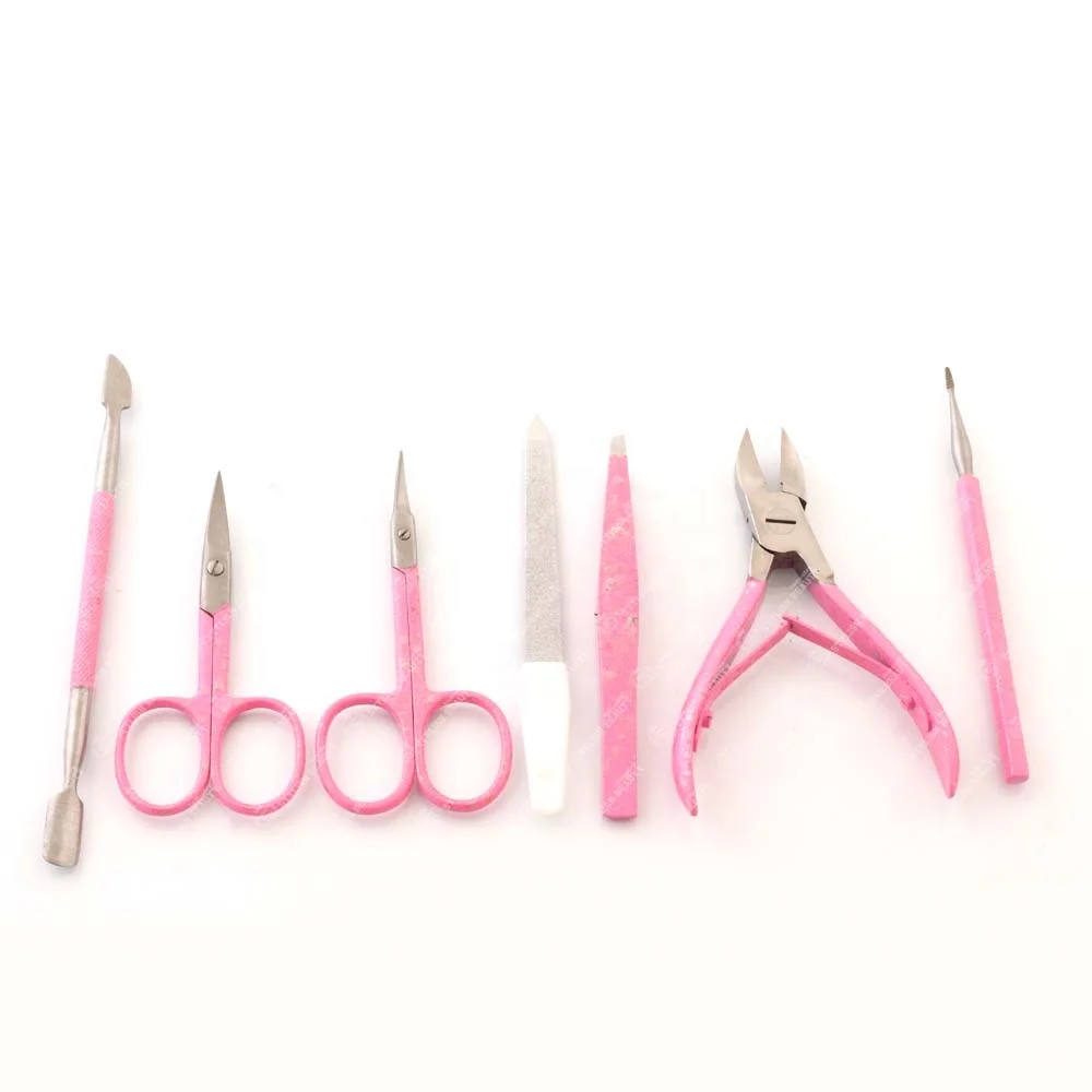 Customized Logo Private Label Anti Static Rainbow Acrylic Professional Washable Small Crystal Mini Glass Nail Files