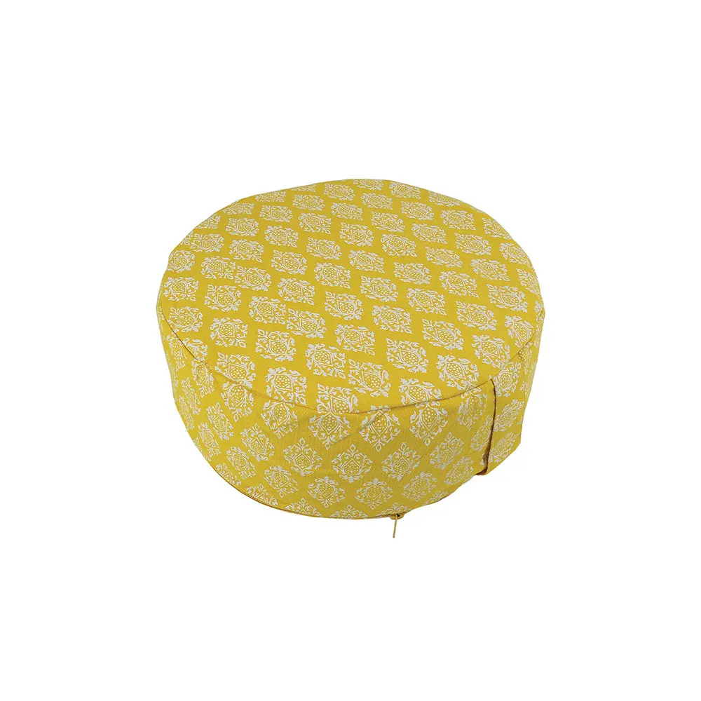 Direct Factory Supplier Product Zafu Meditation Round Non-Pleated Cushion- Full Printed At Good Price