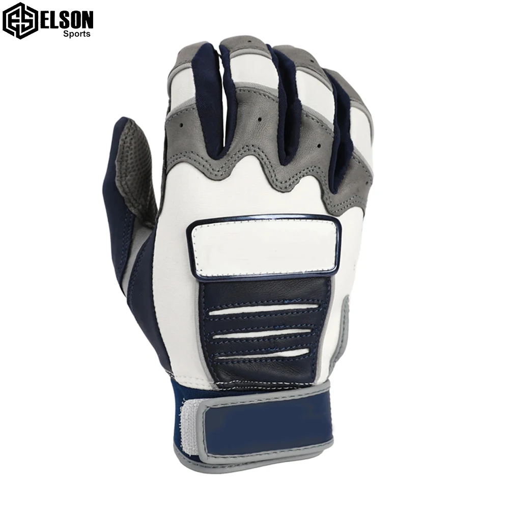 Cabretta Leather Winter Sportswear Gloves Comfortable and Breathable with Velcro Strap for Baseball Batting