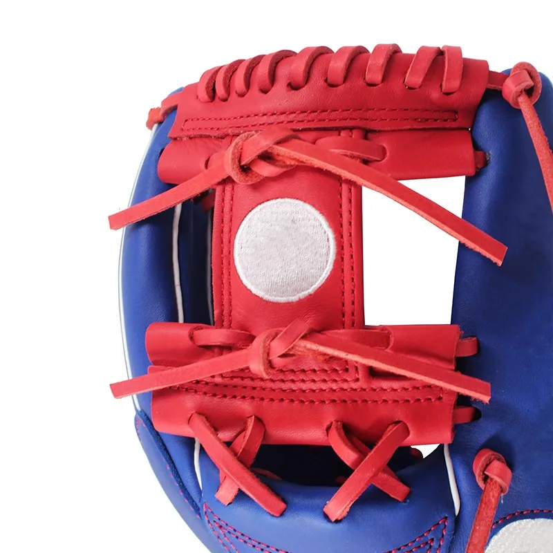 durable custom premium pro lux infield 11.5 inch professional i web college RHT kip baseball glove