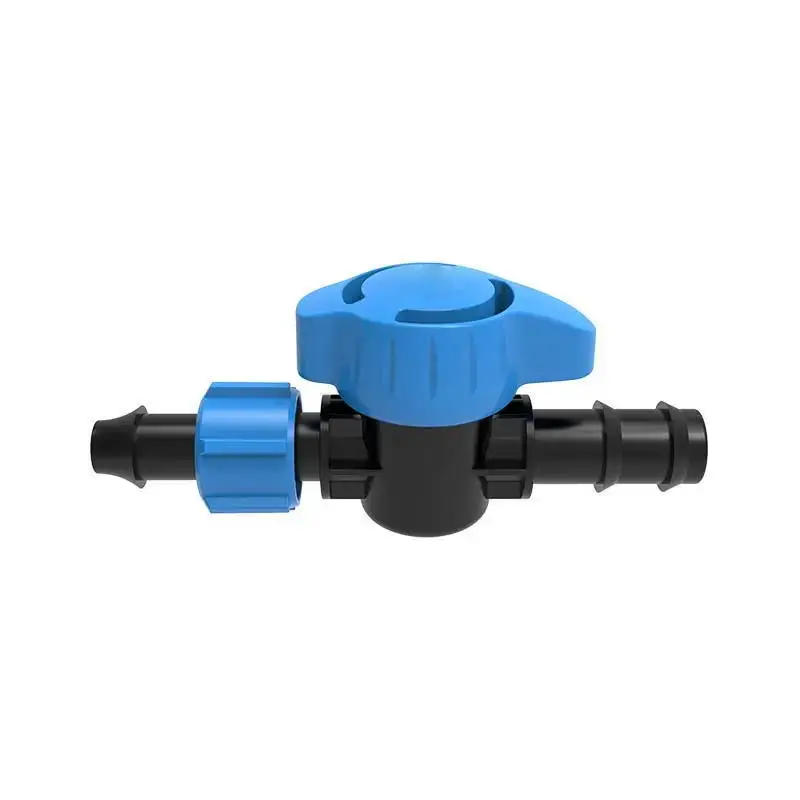 Salvador Agriculture Irrigation System Drip Tape Fitting Plastic Flow Mini Control Valve Plastic for Drip Irrigation