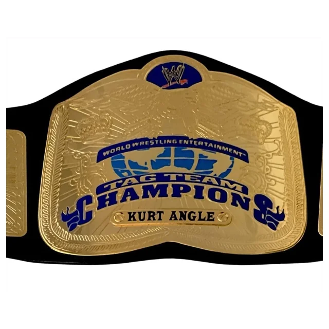 Pro Wrestling Belt 2010 Smackdown Tag Team Championship Belt D Generation X Adult Size Pure Leather Strap Belt