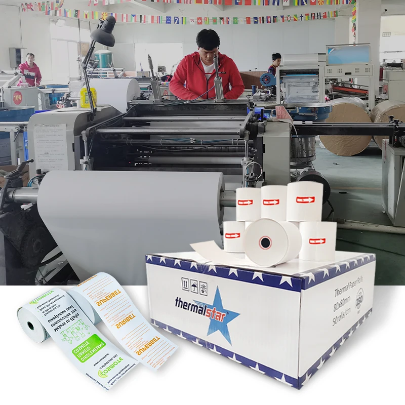 High Quality Best selling products jumbo roll cash register, POS, ATM 80x80 thermal transfer paper