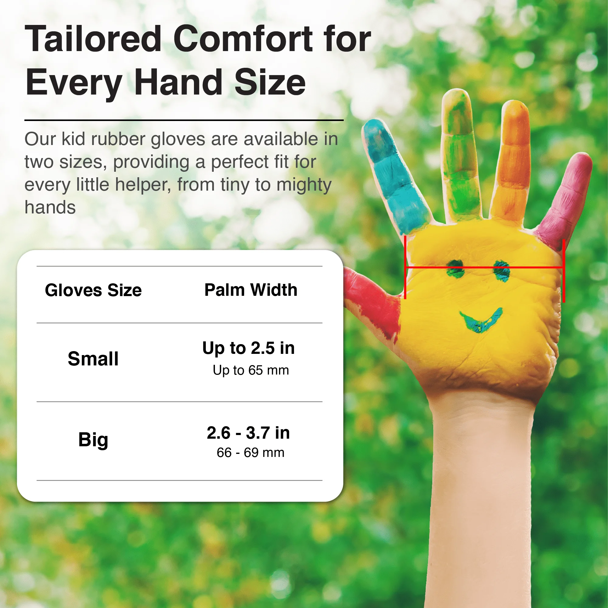 [Box Included] 1 Pairs Little More Kids rubber gloves children gloves cleaning dishwashing gardening waterproof kids glove