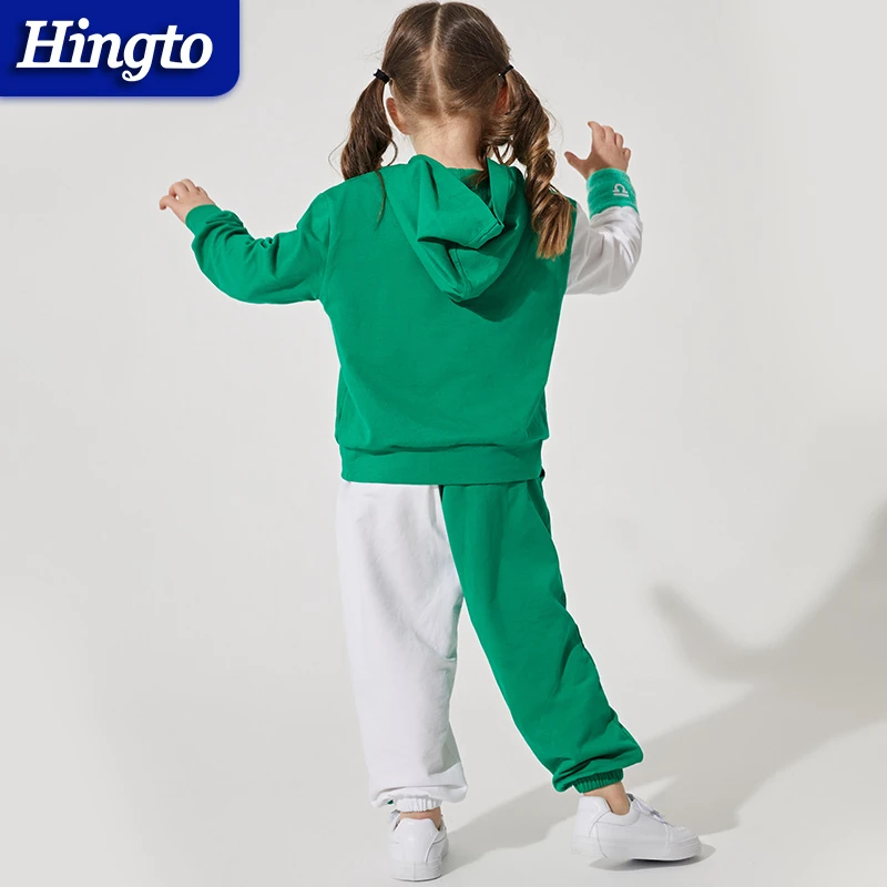 Kids Boy Suit Plain Style Clothes 2021 / Casual Sweater Long Sleeve Little Boys Sweat Suit / Two Piece Jersey Tracksuit For Boy