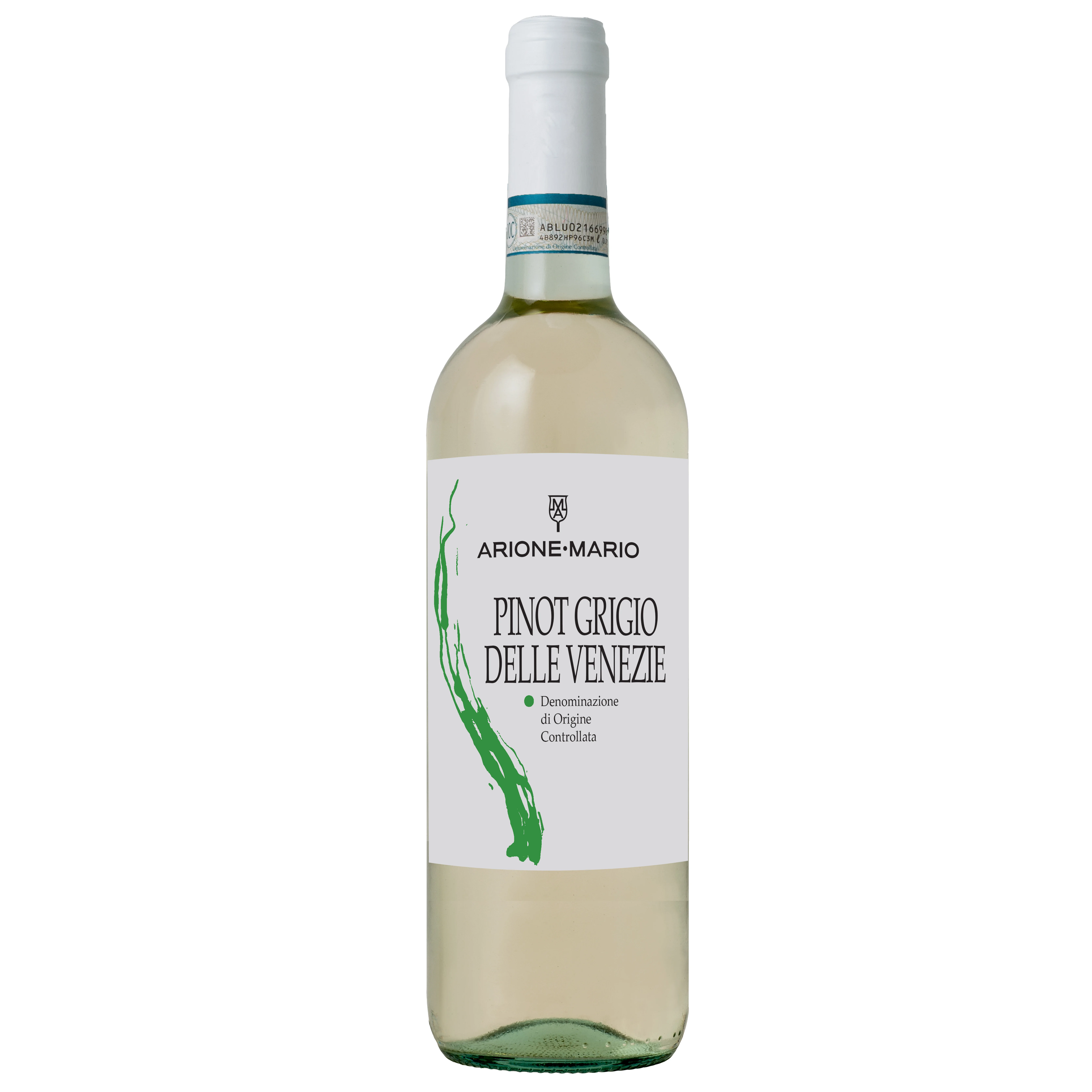 Итальянское Белое Вино Pinot Grigio delle Venezie DOC 750 мл пеннеллатовое столовое вино качественная стеклянная бутылка