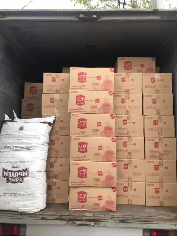 Trung Nguyen Brand G7 Black instant coffee 30g (2g x 15packs)