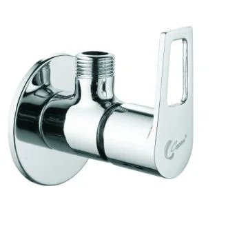 CORSA DELTA Series Wall Mount Angle Valve Faucet Tap Brass Chrome Finish Quarter Turn Foam Flow Basin Kitchen Shower Toilet