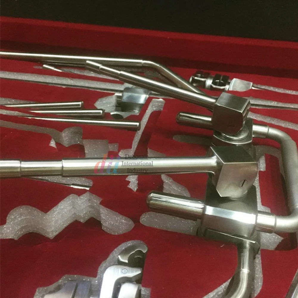 Omni Tract Surgical Table-Mounted Abdominal Retractor Set - Stainless Steel Abdominal Surgery Equipment for Precision Procedures