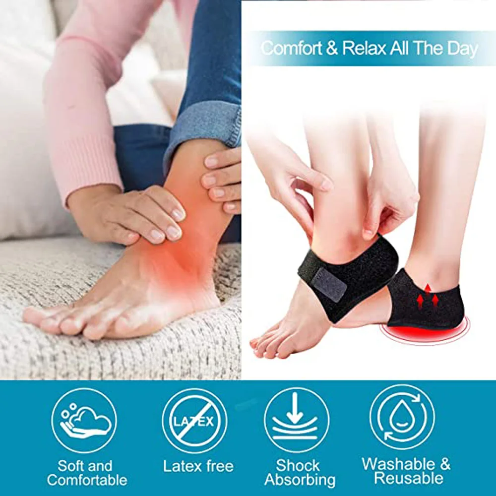 Dexam Heal Guard Under Socks Orthotic Insole Compression Wraps Flat Feet High Arches Support Brace Set