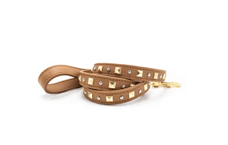 Handmade Genuine Leather Dog Collar and Leash Set Premium Quality Wholesale Dog Lead and Collar