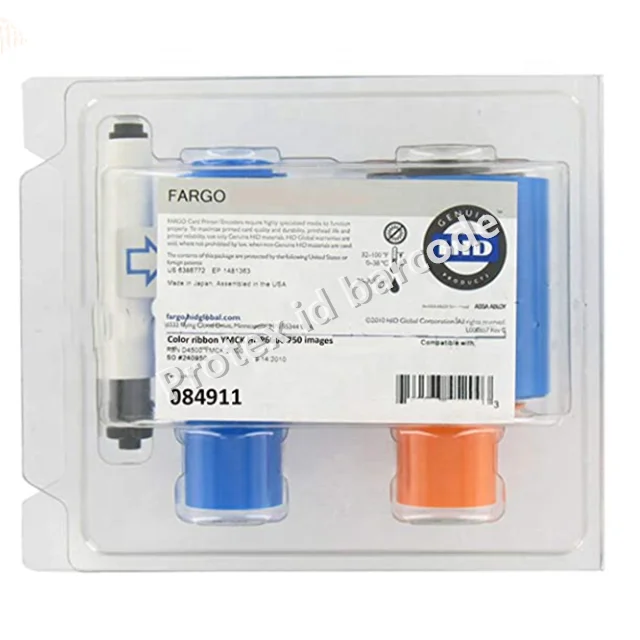 Лента для принтера карт Hidfargo 84911 YMCK цветная лента принтеров Fargo HDP6600