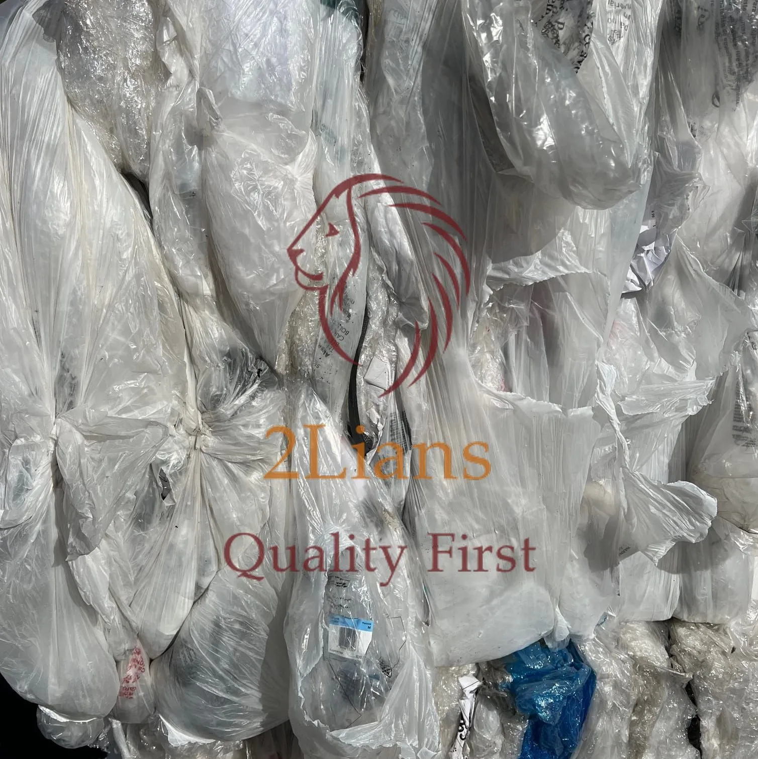 LDPE Film Garment Bag Plastic Scrap Material For Sales